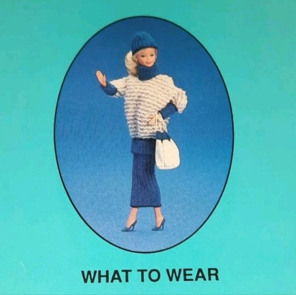 Vintage Barbie Card 1989 Barbie Just Us Girls Game Replacement Piece - Picture 1 of 6